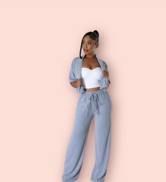 Two Piece Pant Set